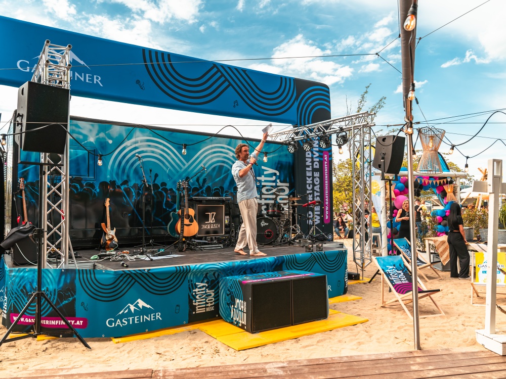 Kick Off Event Gasteiner Infinity Music Tour Sandburg